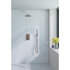 Fortifura Calvi Ensemble de douche pluie encastrable - thermostatique - bras mural - pommeau 25cm - douchette stick - Cuivre SW1159305