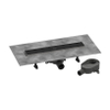 Hansgrohe RainDrain Go Douchegoot - 50cm - standaard/vlakke installatie - betegelbaar - mat zwart SW1590417