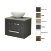 Sanicare Q11 badmeubelset 63.4x44.4x66cm 0 kraangaten 1 wasbak 2 lades standaard greep MDF Truffel SW279137 Sanicare Q11 badmeubelset 63.4x44.4x66cm 0 kraangaten 1 wasbak 2 lades standaard greep MDF Truffel SW279137