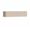 H&R Badmeubelen Juice Wastafelonderkast - 180x45x40cm - linkerhoek afgerond - 2 lades - geïntegreerde greep - Merino SW1491236