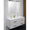 Nemo Go Alouette set 120 cm meubel compleet wit hoogglans met onderbouw tablet spiegelkast en verlichting SW288016 Nemo Go Alouette set 120 cm meubel compleet wit hoogglans met onderbouw tablet spiegelkast en verlichting SW288016