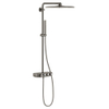 Grohe Euphoria SmartControl Cube Regendoucheset Opbouw- - hoofddouche 31cm - hannddouche staaf - brushed hard graphite (antraciet) SW439029