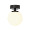 Astro Denver plafonnier excl. source lumineuse G9 noir mat SW787134