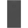 Villeroy & Boch Ecora douchebak - 160x80x4.5cm - afvoer korte zijde - anthracite (antraciet) SW1558971
