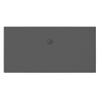 Xenz Flat Zero douchevloer - 180x90x4 - Acryl - ebony SW379088