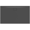 Villeroy & Boch Ecora douchebak - 150x90x3.5cm - afvoer lange zijde - anthracite (antraciet) SW1558881