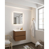 Mondiaz VICA ensemble de meuble de salle de bain - 60cm - meuble sous-vasque repos - 2 tiroirs - lavabo cloud milieu - 1 trou de robinet - version XL 60cm haut SW1089709