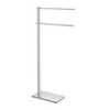 Zack Carvo Porte-serviettes - 80x39x15cm - Inox SW890995