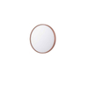 INK SP24 miroir – Ø 60 cm – LED indirecte – chauffage de miroir – Cuivre brossé SW798477