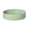 Ideavit Terrazzo vrijstaande wastafel - 42.5x10cm - rond - met klikwaste - antikras - waterdicht - Kleur E12 SW1080013