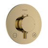 Hansgrohe Ecostat comfort s Inbouw - thermostaat - 2 functie - glans goud SW1388853