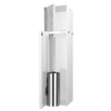 LoooX Closed inbouw closetrolhouder incl. closetrolhouder m. 2 deuren betegelbaar wit SW104300 LoooX Closed inbouw closetrolhouder incl. closetrolhouder m. 2 deuren betegelbaar wit SW104300