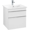 Villeroy en boch Venticello wastafelonderkast 55.3x59cm 2x lade mat wit GA50467 Villeroy en boch Venticello wastafelonderkast 55.3x59cm 2x lade mat wit GA50467