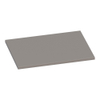 BRAUER Ocean Slim Plan sous vasque - 59.4x46x1.8cm - Taupe mat SW445592