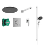 Hansgrohe Raindance Alive S set de douche encastré - 30cm - 1 jet - chromé SW1566559