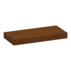 BRAUER Creek plateau supérieur suspendu - 100x50x10cm - lattes chêne brun SW1198744