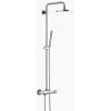 Grohe Rainshower regendouche met handdouche 1 stand met safestop speedclean en dreamspray chroom SW29826 Grohe Rainshower regendouche met handdouche 1 stand met safestop speedclean en dreamspray chroom SW29826
