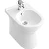 Villeroy & Boch O.novo staand bidet - met overloop - 1 kraangat - White Alpine (glans wit) 0124160