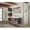 Bruynzeel Box onderbouwkast 120x45cm 2 lades zonder spiegel met softclose openvak rechts orlando eiken SW384069 Bruynzeel Box onderbouwkast 120x45cm 2 lades zonder spiegel met softclose openvak rechts orlando eiken SW384069