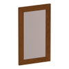 BRAUER Citrine miroir - 40x80cm - rectangulaire - lamelles chêne brun SW1198727