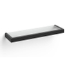Zack LINEA Planchet - 46x13x3cm - mat glas - zwart SW538636