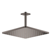 Grohe Rainshower SmartActive 310 Cube Hoofddouche - 31x 31cm - 1 straalsoort - plafondarm 14.2cm - hard graphite (antraciet) SW484609