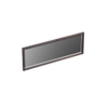 Forzalaqua Reno 2.0 miroir 140x50cm Rectangulaire sans éclairage avec cadre Chêne massif Charcoal SW492590
