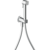 AXOR Bidette Showers Bidet Handdouche - 1jet - rond - met wandhouder - slang 125cm - chroom SW1388412