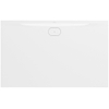 Villeroy & Boch Ecora douchebak - 160x100x3.5cm - afvoer lange zijde - white alpine (wit) SW1559004