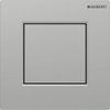 Geberit Type01 urinioir bedieningsplaat - pneumatisch - vierkant - mat chroom/easy-to-clean - mat chroom SW1237035