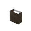 INK Contra/Enter Fonteinkast - 40x22x40cm - 1 deur - push to open of tbv grepen - links/rechtsdraaiend MDF - Chocolate SW693086