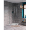 Crosswater Svelte douchecabine kwartrond 90x200 chroom SW258666 Crosswater Svelte douchecabine kwartrond 90x200 chroom SW258666