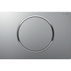 Geberit Sigma10 plaque de commande - chasse à 2 touches - bouton rond - matchr./chr. brillant/matchr. SW420936