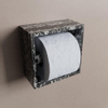 Mondiaz EASY Porte-papier toilette - CUBE 162 - 16x8.6x16cm - solid surface - Lava SW1026191