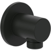 Villeroy & Boch Universal Showers coude mural pour montage mural Rond - noir mat SW974375