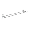 Clou Flat porte-serviettes 60cm double Chrome SW9754