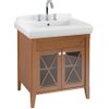 Villeroy en Boch Hommage onderkast berk 68,5x75cm greep wit 0106690 Villeroy en Boch Hommage onderkast berk 68,5x75cm greep wit 0106690
