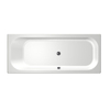 Xenz Aruba Baignoire - 190x80x48 - bonde au milieu - acrylique - blanc SW103135