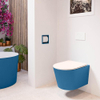 MONDIAZ LAVIE WC suspendu - 36x53cm - sans bride - Rosee (rose) - softclose - quick-release - abattant WC - Jeans (bleu) SW1208687