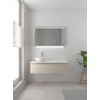 Bruynzeel Giro badmeubelset 49x120x46cm 1 wasbak 1 lade met spiegel met softclose composite kasjmier grijs SW384271 Bruynzeel Giro badmeubelset 49x120x46cm 1 wasbak 1 lade met spiegel met softclose composite kasjmier grijs SW384271