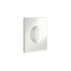 GROHE Skate air plaque de commande WC chasse unique verticale blanche 0729130
