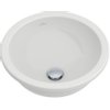 Villeroy en Boch Loop inbouwwastafel O45cm met overloop wit 0108375 Villeroy en Boch Loop inbouwwastafel O45cm met overloop wit 0108375