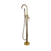 FugaFlow Eccelente Sobrado Robinet baignoire sur pied 107.8cm avec douchette Laiton brossé SW1123377