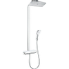 Hansgrohe Raindance select e 360 showerpipe ecostat select e ecosmart wit chroom GA45164