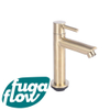 FugaFlow Calvi Fonteinkraan - 14.4cm - opbouw - 1gats - PVD - geborsteld Messing - Black Friday - SW999923