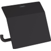 Hansgrohe AddStoris Q closetrolhouder - met klep - mat zwart SW651186