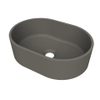 Arcqua Case waskom - ovaal - 40x28cm - mat quartz grijs SW1209141