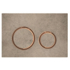 Geberit Sigma 21 bedieningplaat met dualflush frontbediening voor toilet 24.6x16.4cm rood goud / betonlook SW420910 Geberit Sigma 21 bedieningplaat met dualflush frontbediening voor toilet 24.6x16.4cm rood goud / betonlook SW420910