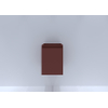 H&R Badmeubelen Wastafelonderkast - 40x44.8x55cm - 1 deur - linksdraaiend - greeploos - 40x55x45cm terra mat SW866907
