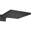 Hansgrohe Raindance E hoofddouche - 30x30cm - met douchearm - mat zwart SW297590